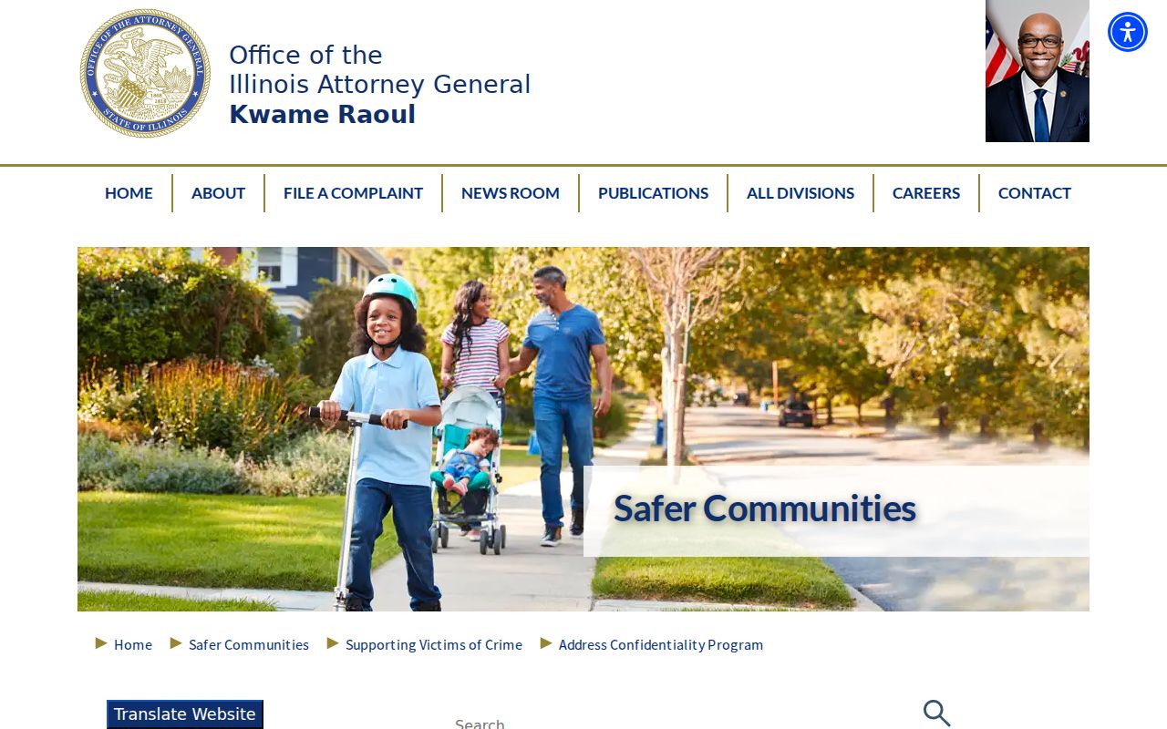 Oak Park neighbors protected by the Illinois Address Confidentiality Program