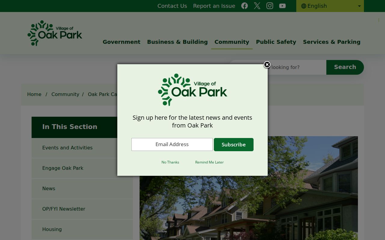 Oak Park neighbors using Village new resident resources